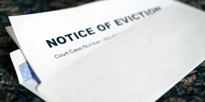 Tenant meets with Michigan attorney to review eviction paperwork